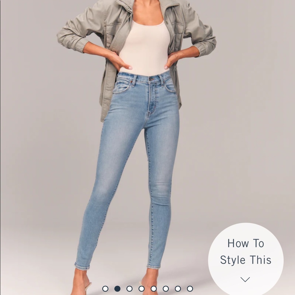 High Rise Super Skinny Jeans Size 27